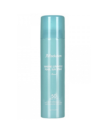 JMsolution Marine Luminous Pearl Deep Sun Spray - Спрей солнцезащитный с морскими минералами 180 мл - hairs-russia.ru